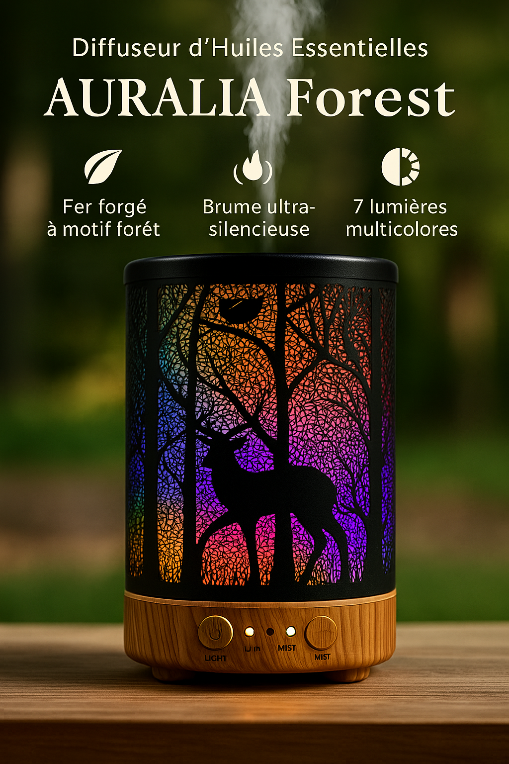 Diffuseur d’Huiles Essentielles AURALIA Forest