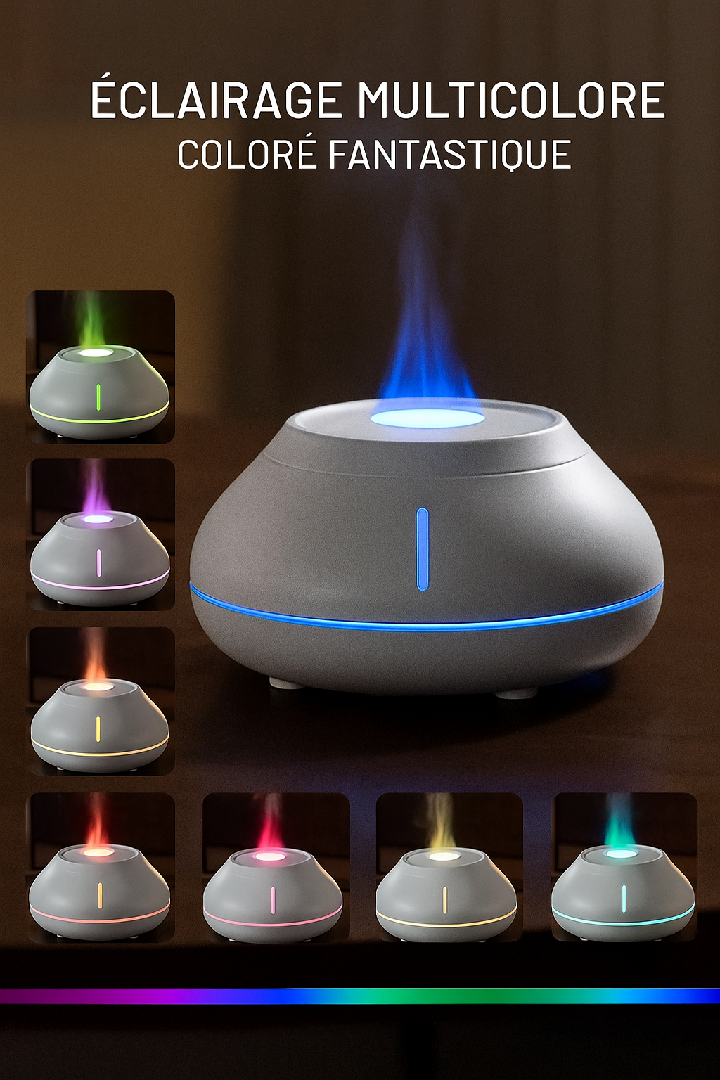 Volcano – Diffuseur d’Arômes Effet Flamme