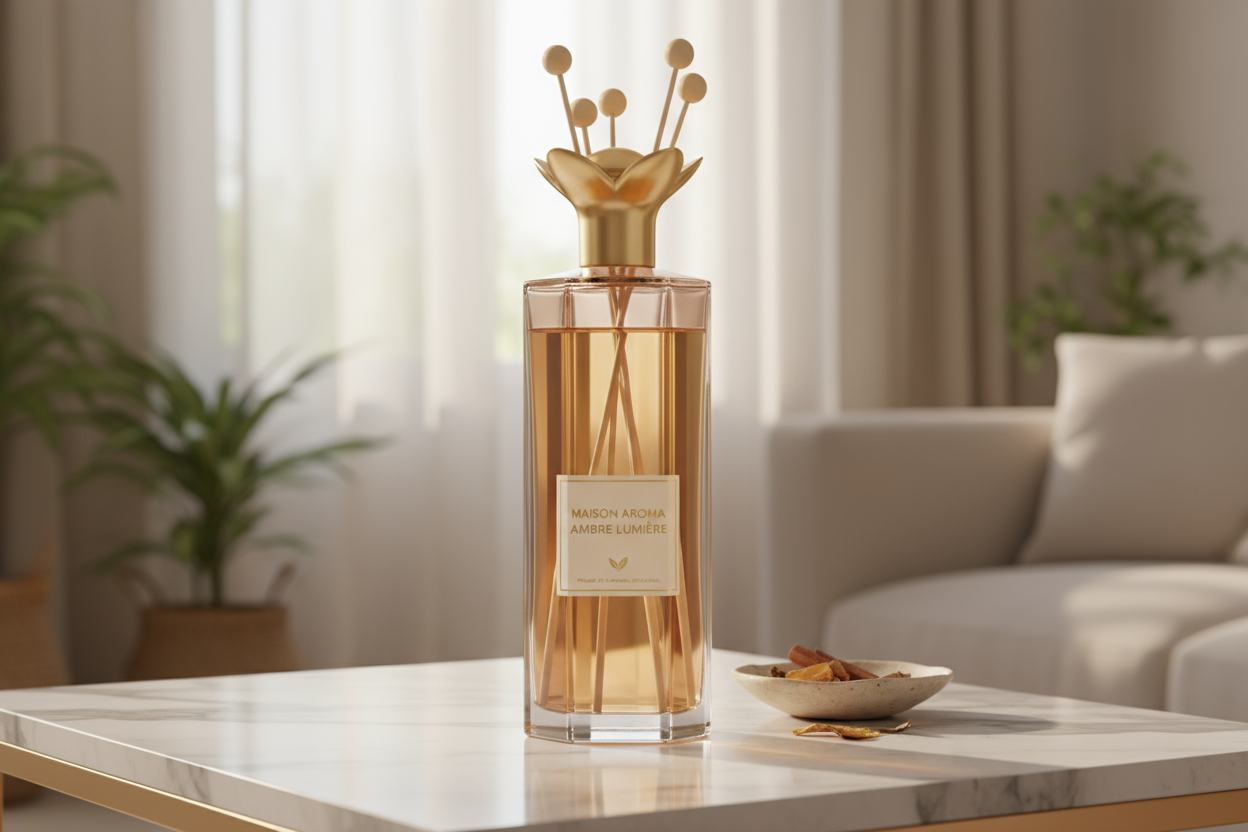 bouteille de parfum arome maisons